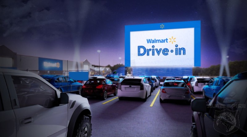 Walmart To Turn 160 Parking Lots Into Drive In Theaters